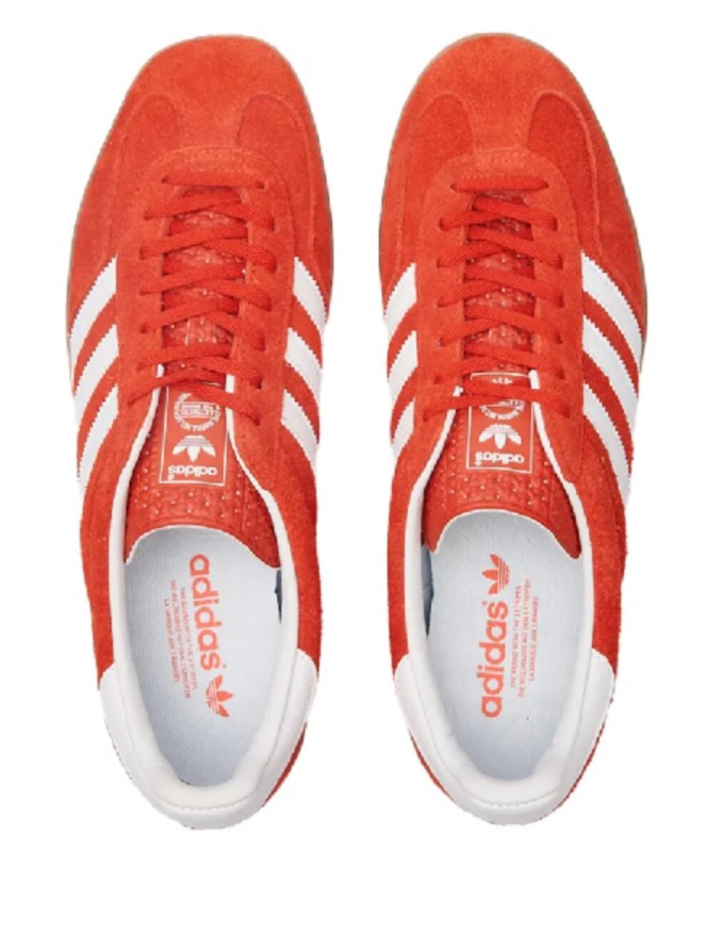 Adidas Gazelle Indoor Bold Orange Suede Sneakers Women’s 6W